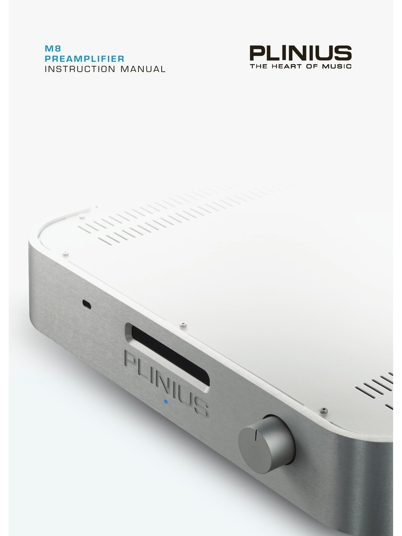 Plinius M8 User manual
