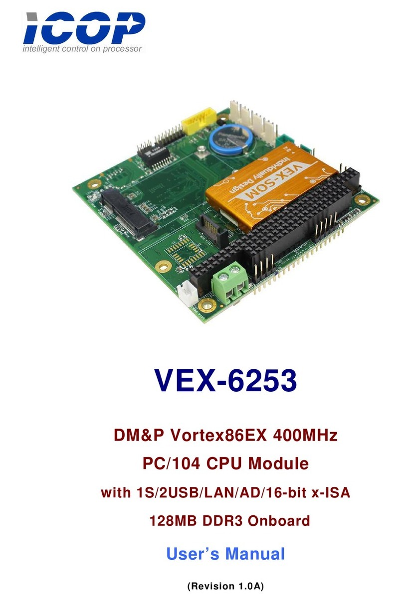 Icop VEX-6253 user manual