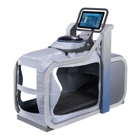 AlterG Anti-Gravity Treadmill Via 400 user manual