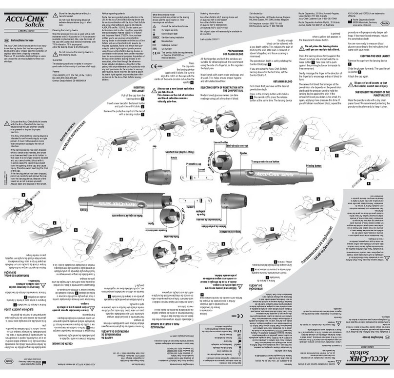 Accu-Chek Softclix User manual