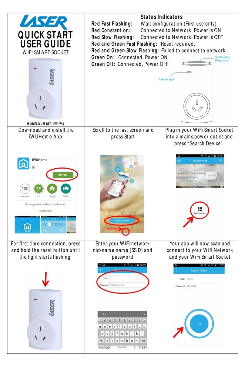 Laser PW-W3 Setup guide