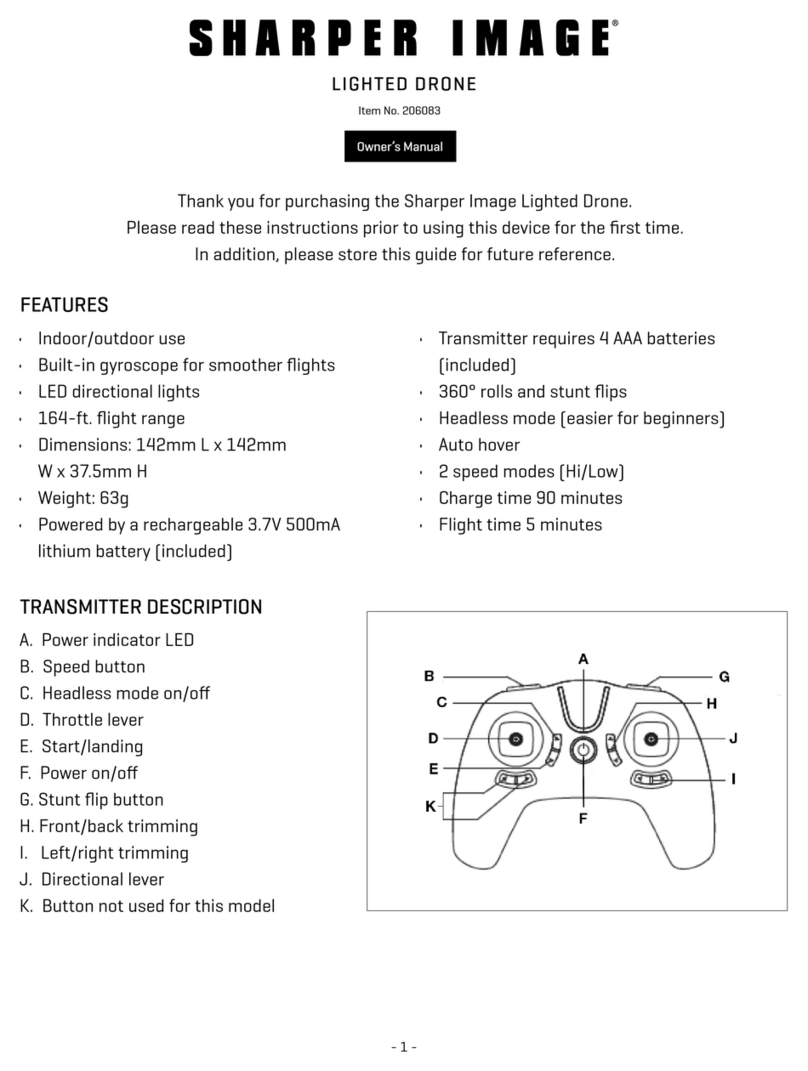 Sharper Image 206083 User manual Sharper Image 206083 User manual