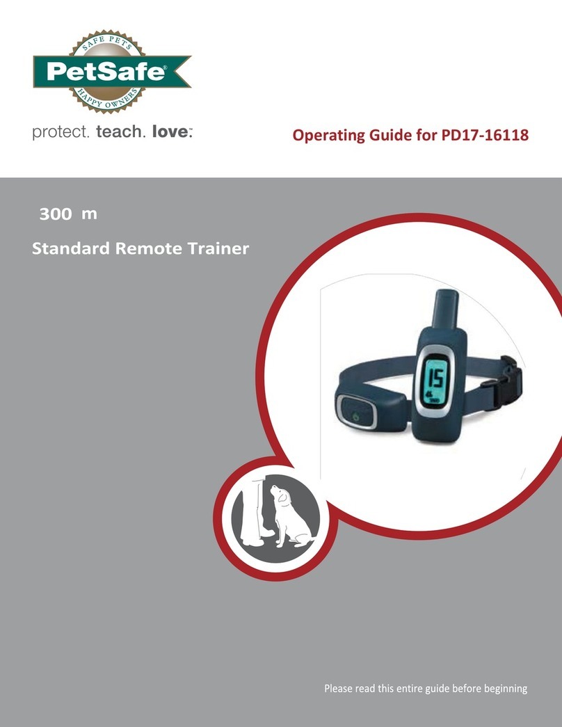 Petsafe PDT17-16118 User manual Petsafe PDT17-16118 User manual