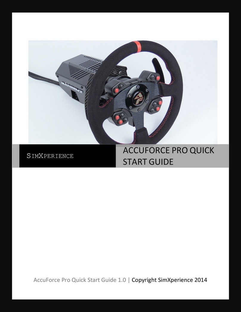 SIMXPERIENCE ACCUFORCE PRO quick start guide SIMXPERIENCE ACCUFORCE PRO quick start guide