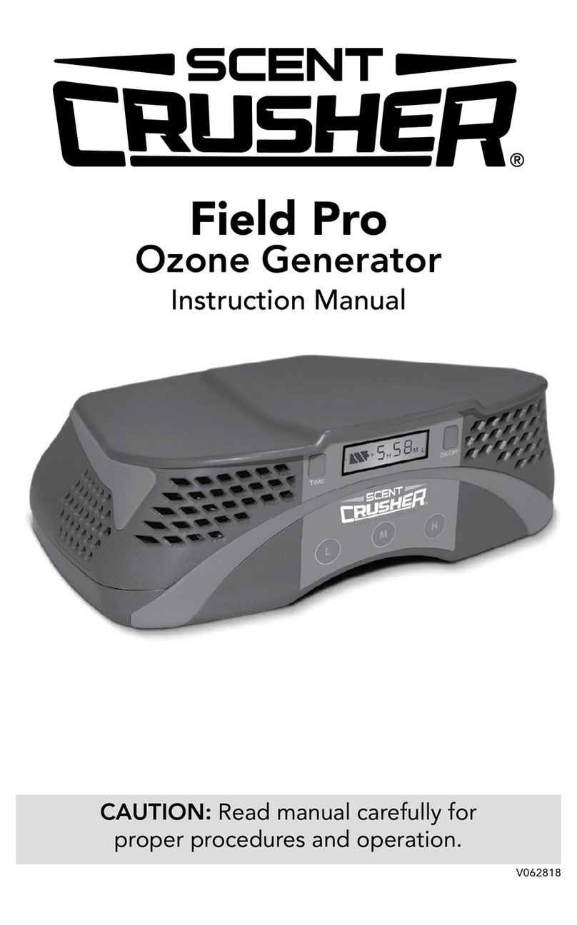 Scent Crusher Field Pro instruction manual Scent Crusher Field Pro instruction manual