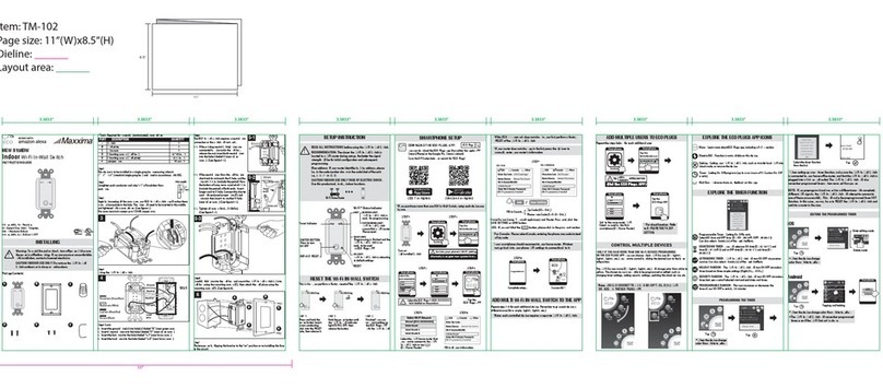 Maxxima MEW-S150DW Instruction guide