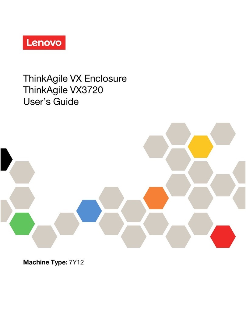 Lenovo ThinkAgile VX3720 7Y12 User manual