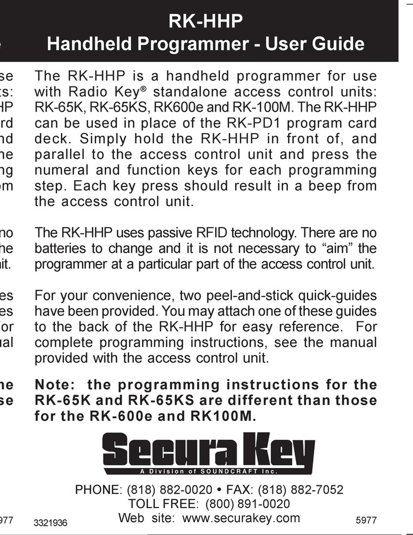 Securakey RK-HHP user guide