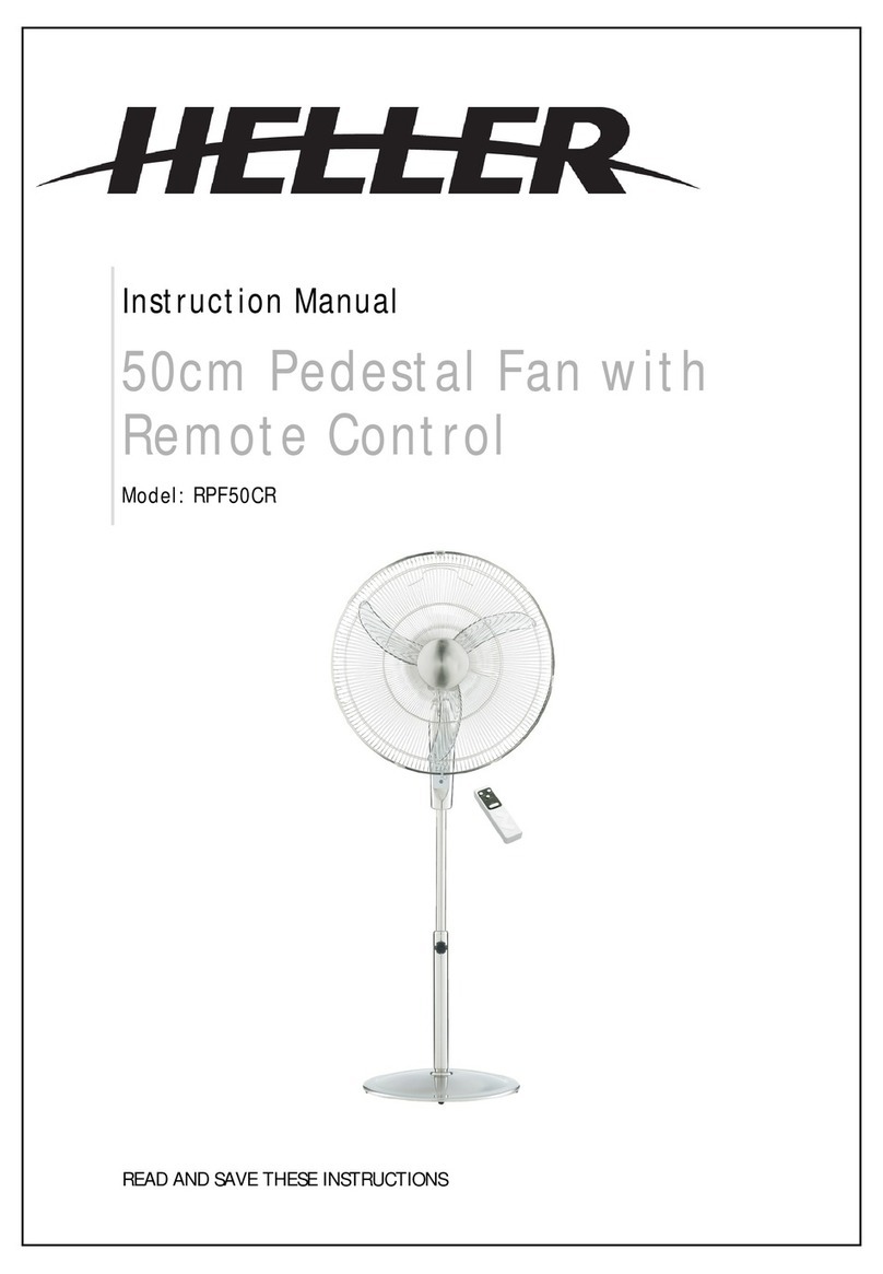 HELLER RPF50CR User manual