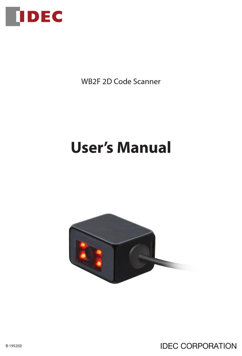 IDEC WB2F User manual