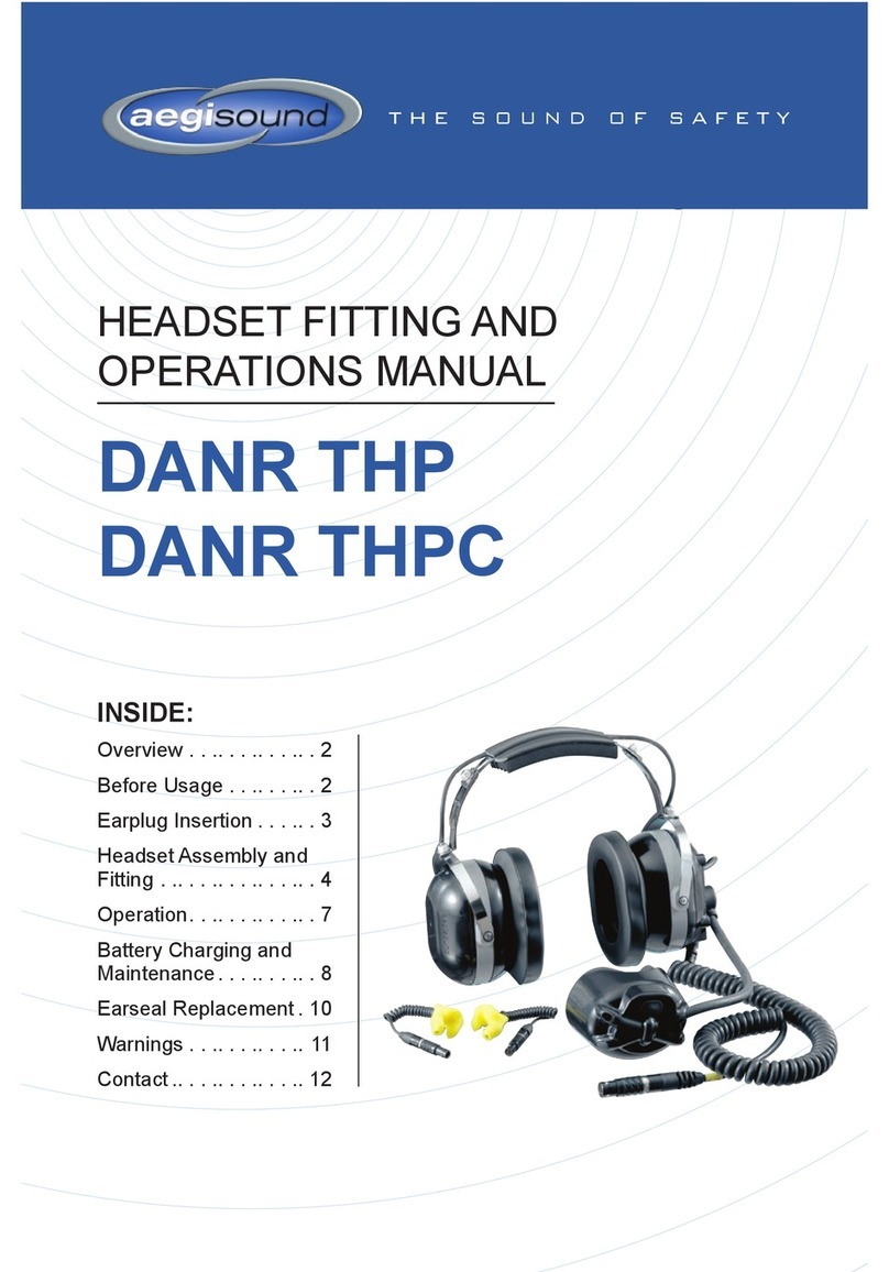 Aegisound DANR THP Operation manual