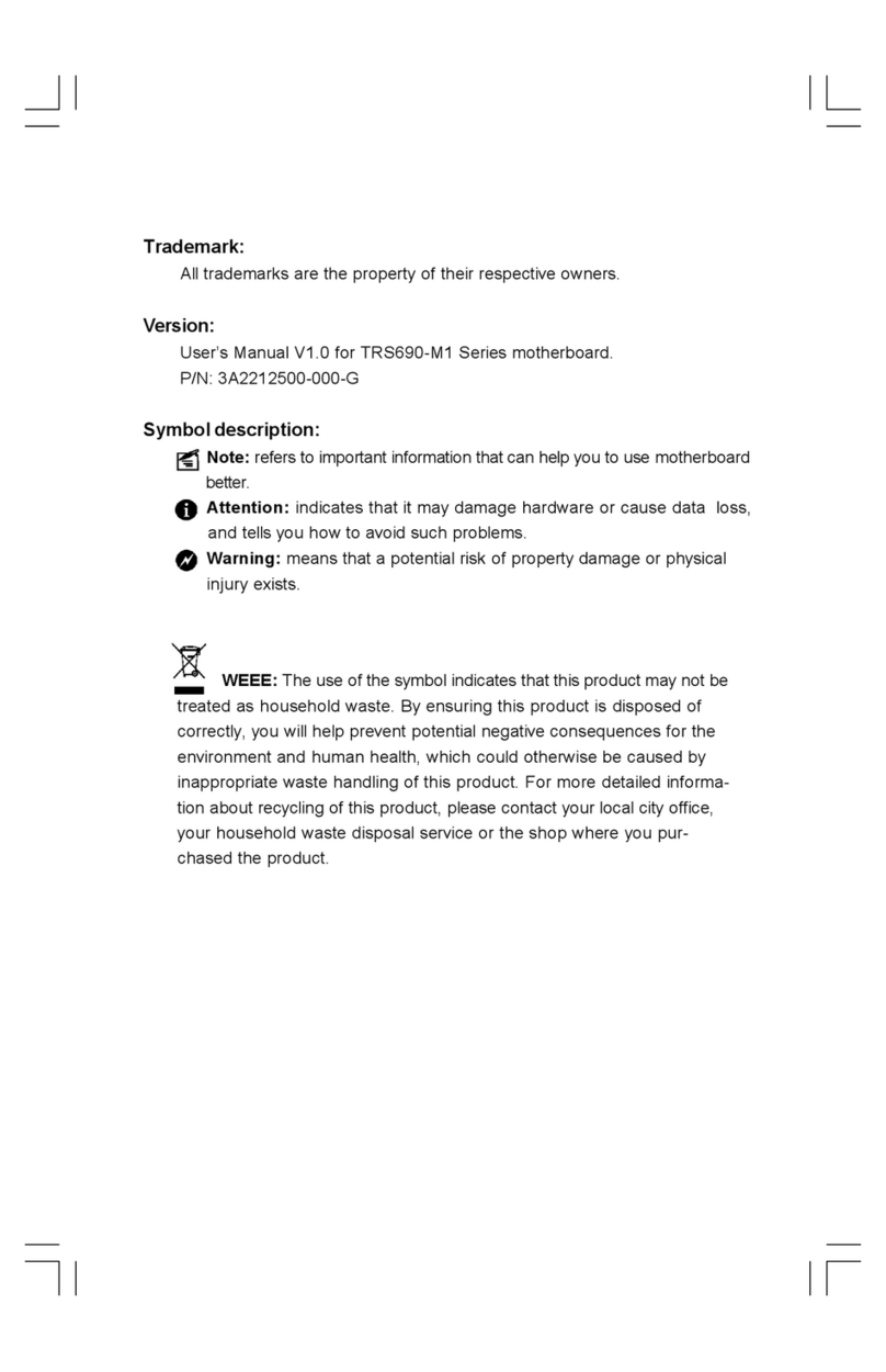 TUL TRS690-M1 Series user manual