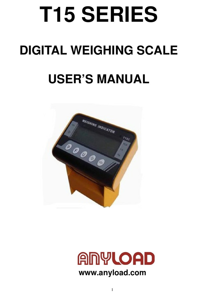Anyload T15 Series user manual