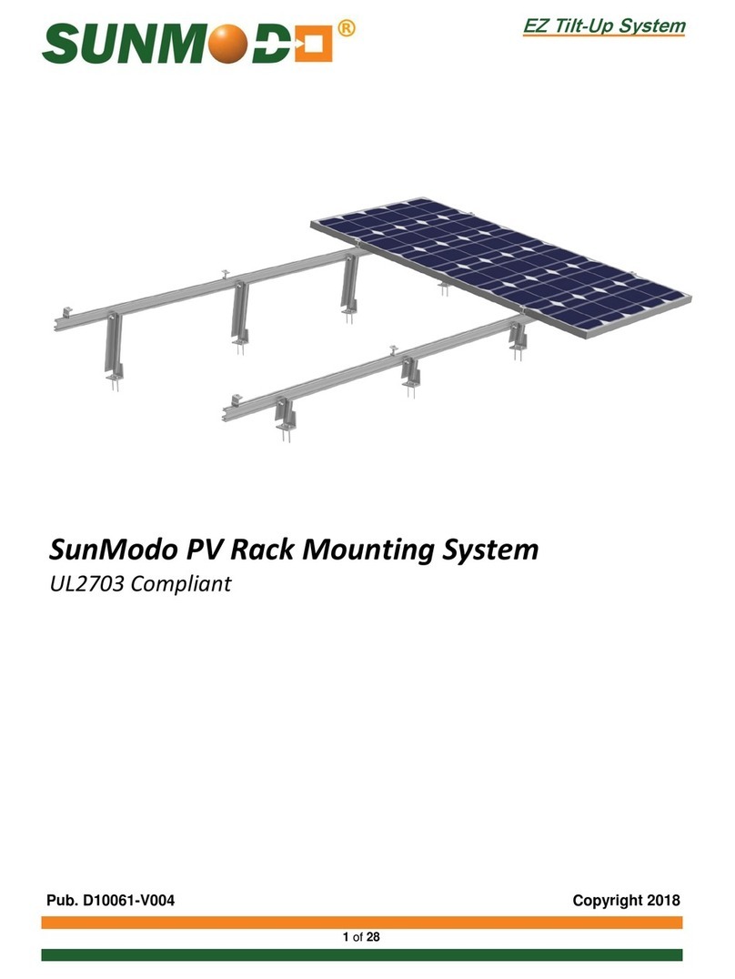 Sunmodo EZ Tilt-Up System installation manual