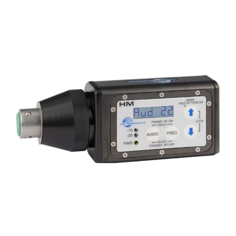 Lectrosonics HM/E01 User manual