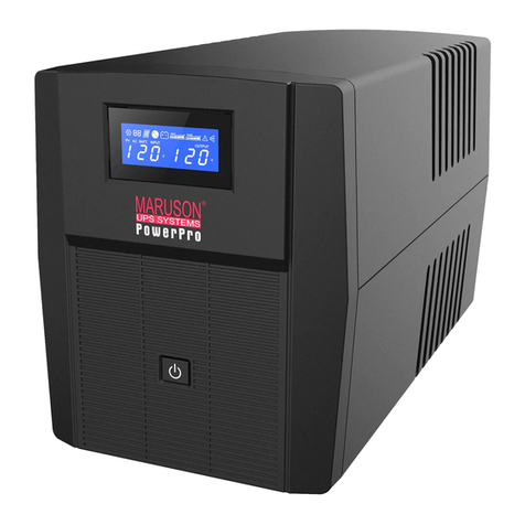 Maruson PRO-550LCD User manual