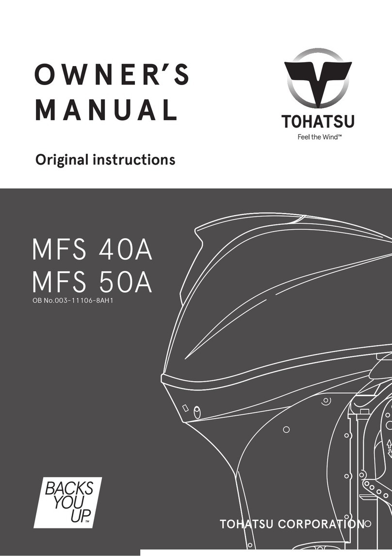 TOHATSU MFS 40A owner's manual