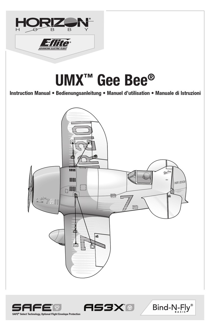 Horizon Hobby UMX Gee Bee User manual