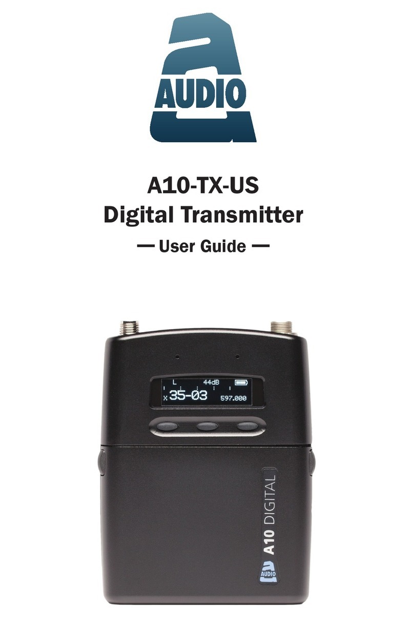 Audio A10-TX-US user guide