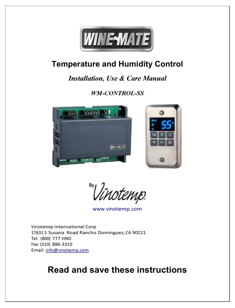 Winmate WM-CONTROL-SS Installation, use & care manual Winmate WM-CONTROL-SS Installation, use & care manual