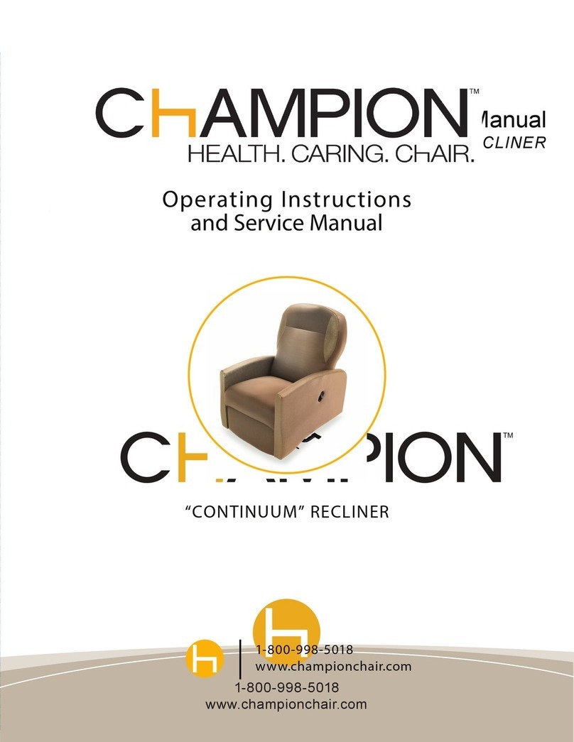 Champion CONTINUUM Operating instructions and service guide Champion CONTINUUM Operating instructions and service guide