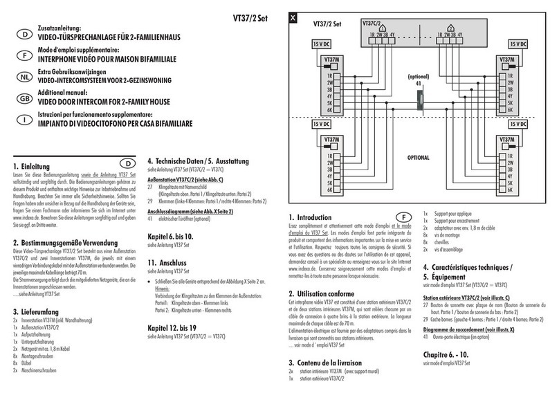 Indexa VT37/2 user manual
