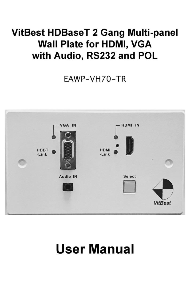 VitBest EAWP-VH70-TR user manual