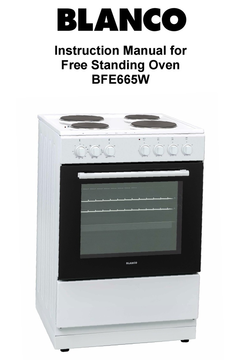 Blanco BFE665W instruction manual
