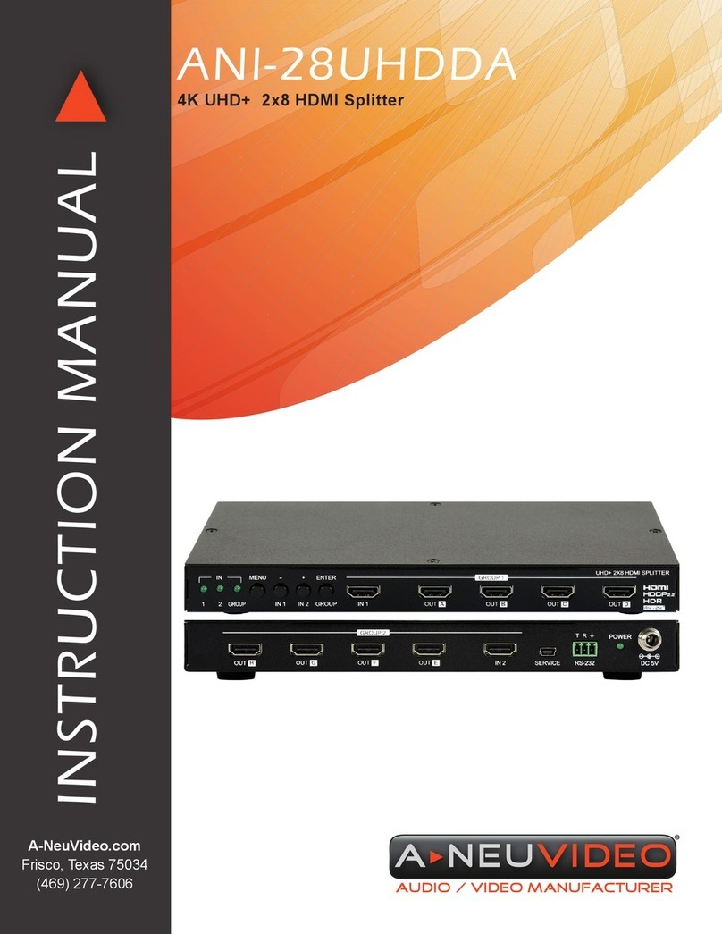 A-Neuvideo ANI-28UHDDA instruction manual