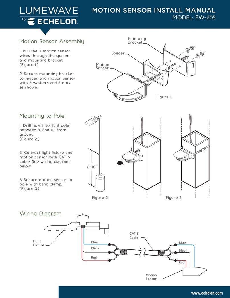 Echelon Lumewave EW-205 Install manual