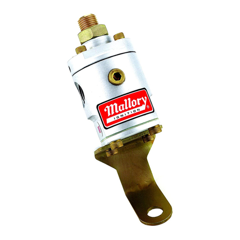 Mallory 4207 User manual