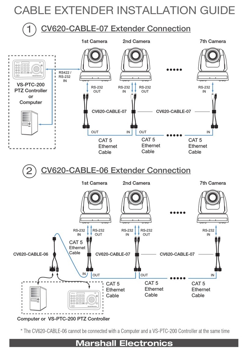 Marshall Electronics CV620-CABLE-07 installation guide