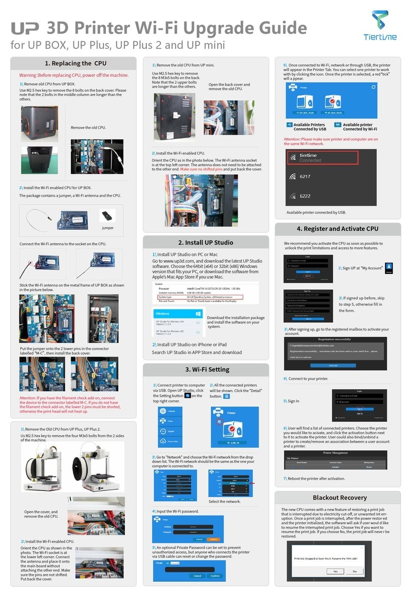 TierTime UP BOX Upgrade guide
