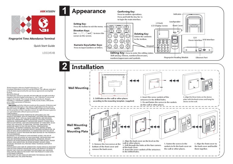 HIK VISION UD02454B User manual
