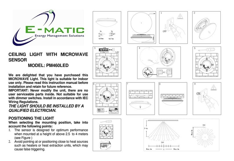 E-matic PM460LED manual
