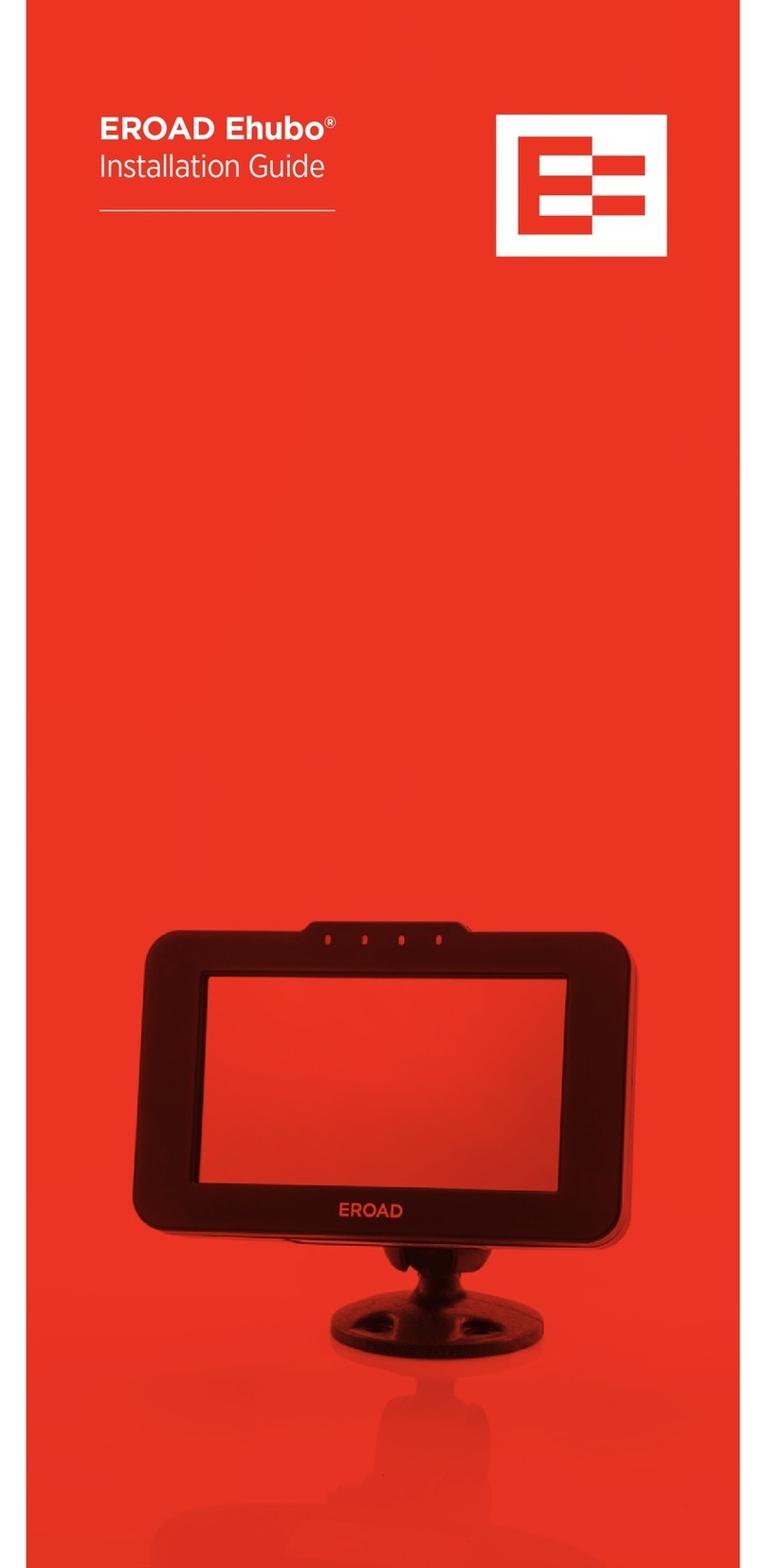 EROAD Ehubo User manual