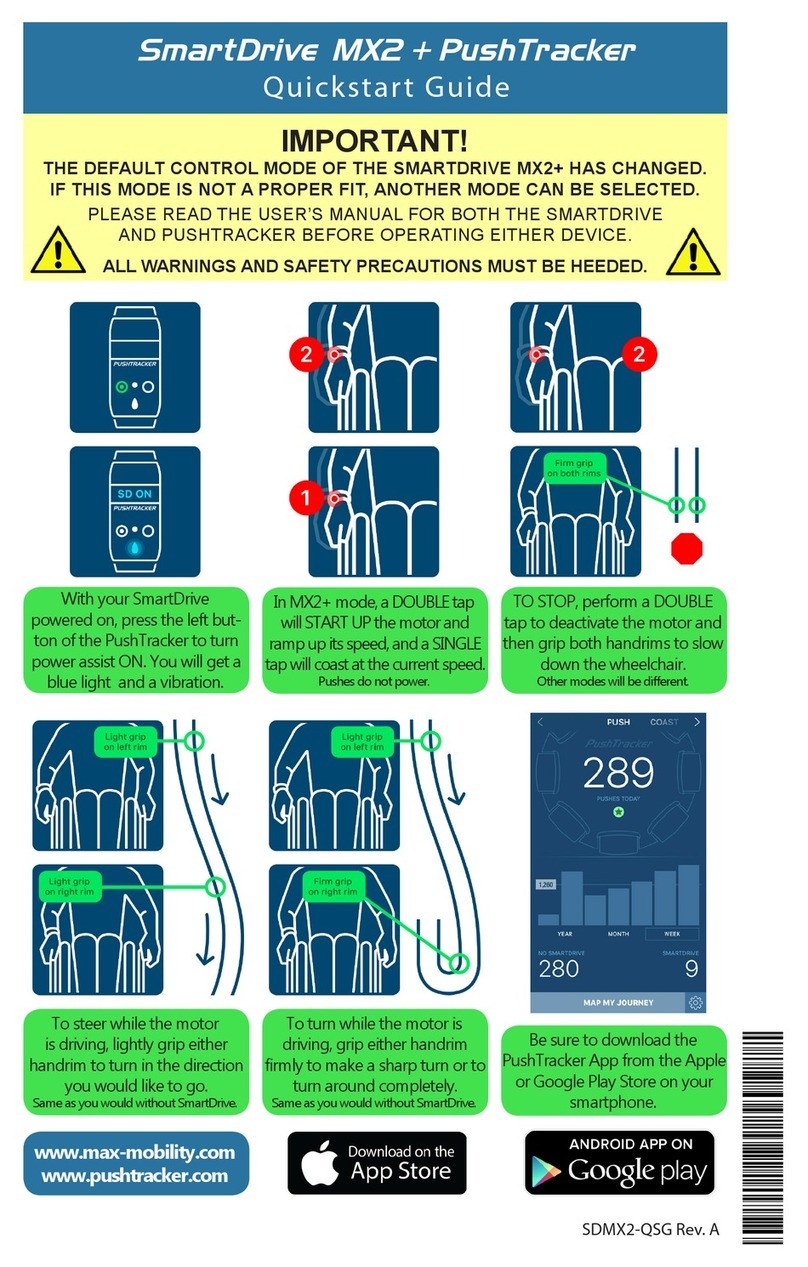 max mobility SmartDrive MX2+ User manual