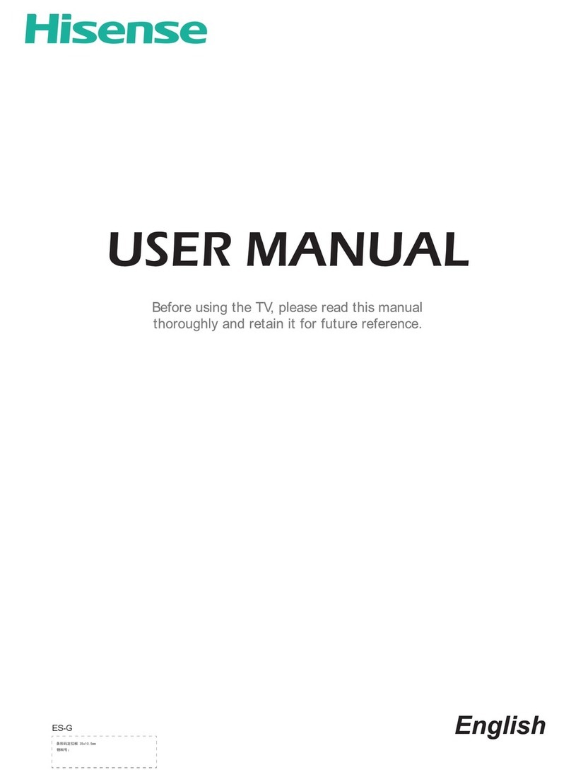 Hisense LCDF0035 User manual