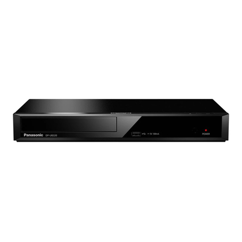Panasonic UltraHD DP-UB320 User manual