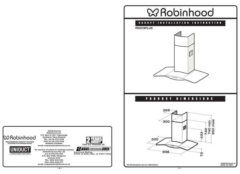 ROBINHOOD RIWC9PLUS Service manual