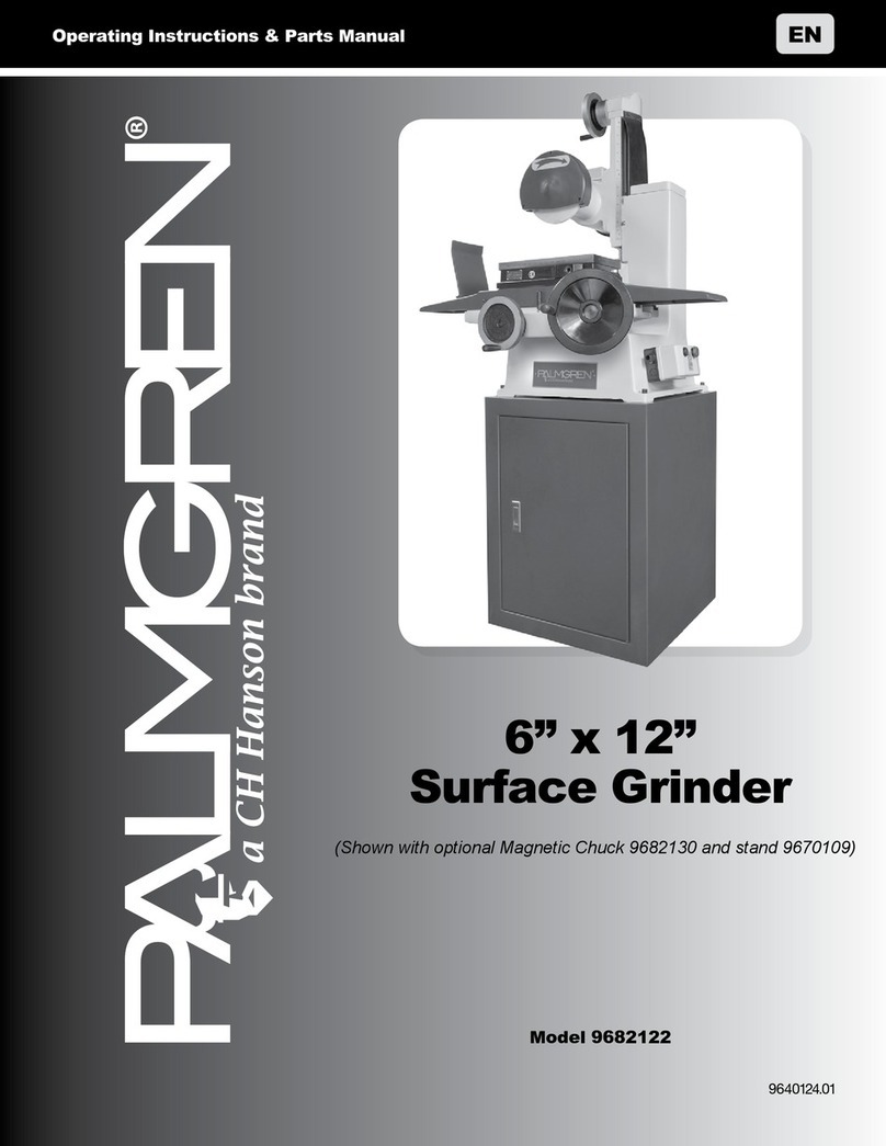 Palmgren 9682122 Operating instructions & parts manual