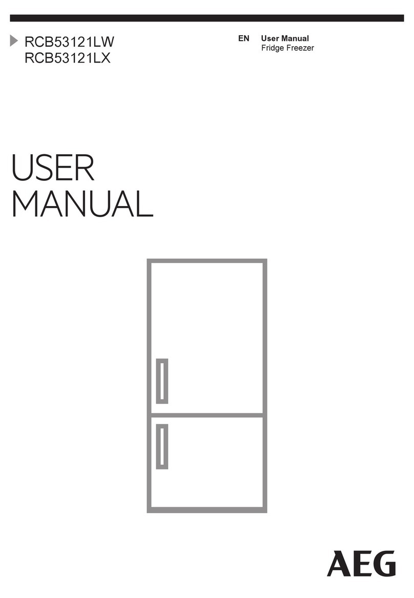 AEG RCB53121LW User manual