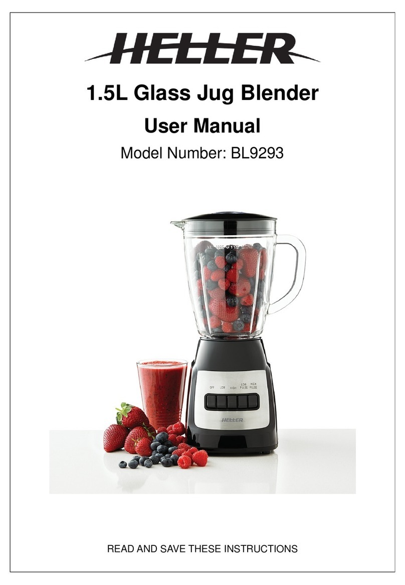 HELLER BL9293 user manual