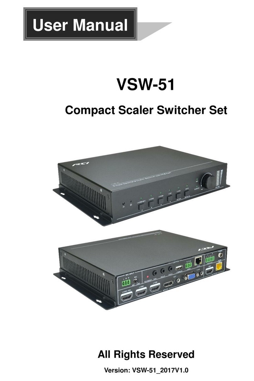 RTI VSW-51 user manual
