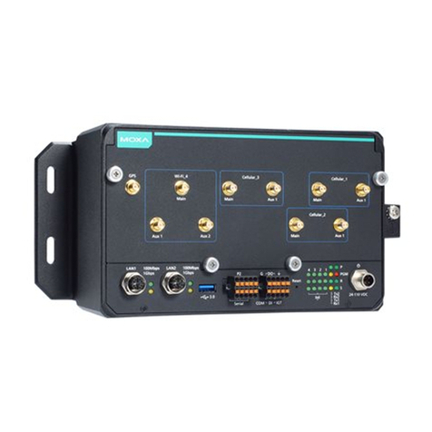 Moxa Technologies UC-8580-T-CT-LX Instructions for use