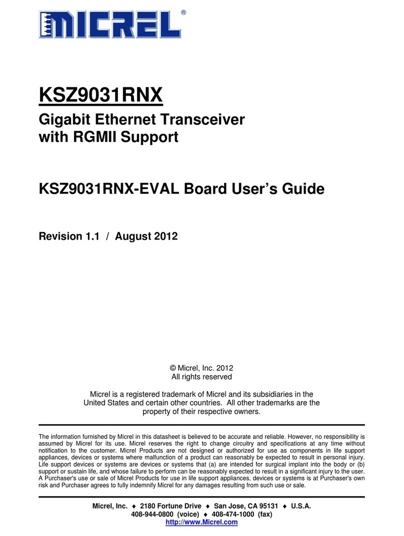 Micrel KSZ9031RNX user guide