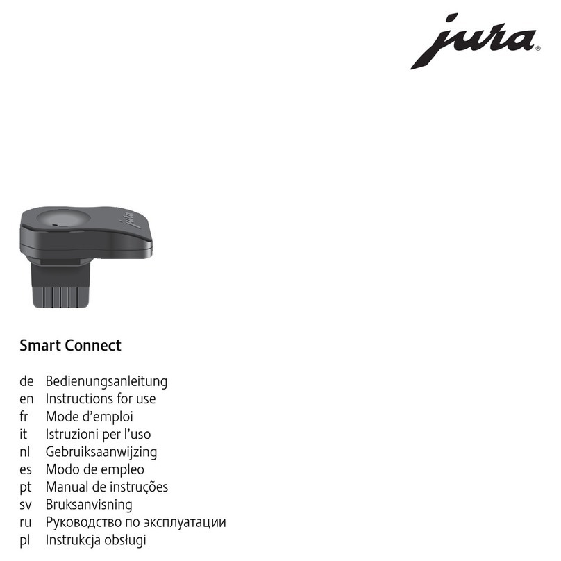 Jura Smart Connect Instructions for use & warranty