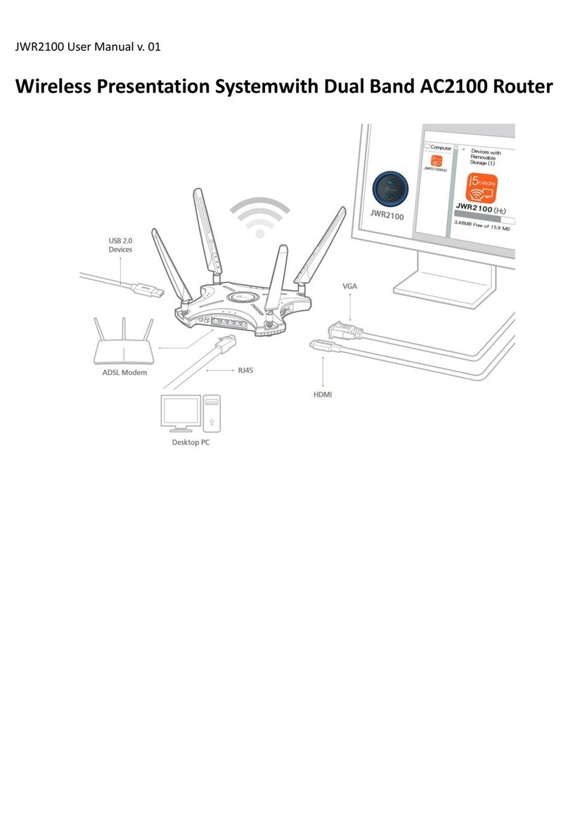 SCREENWAVE JWR2100 user manual