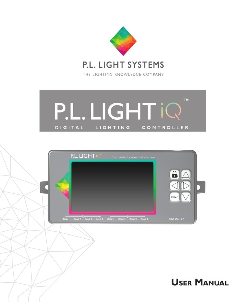 P.L.LIGHT SYSTEMS P.L.LIGHT IQ user manual