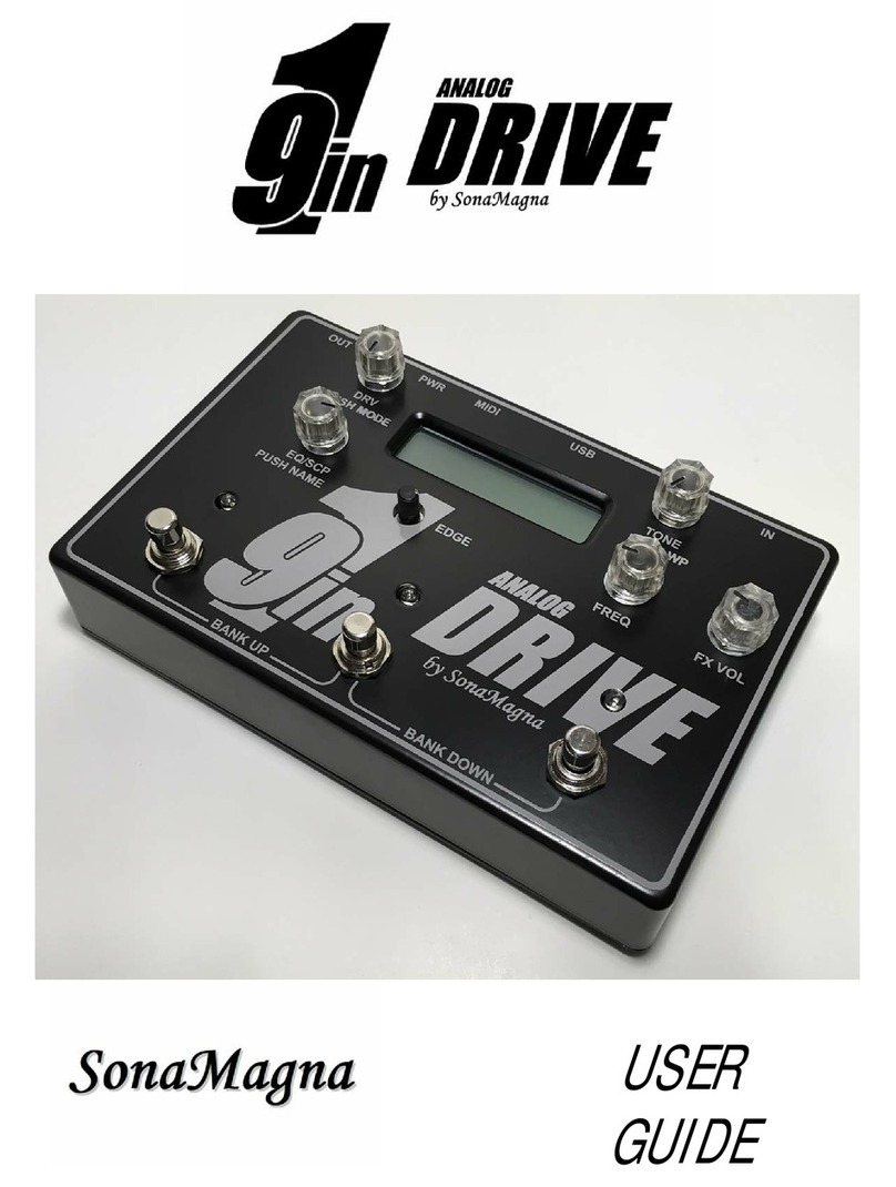 SONAMAGNA 9 in 1 Drive user guide